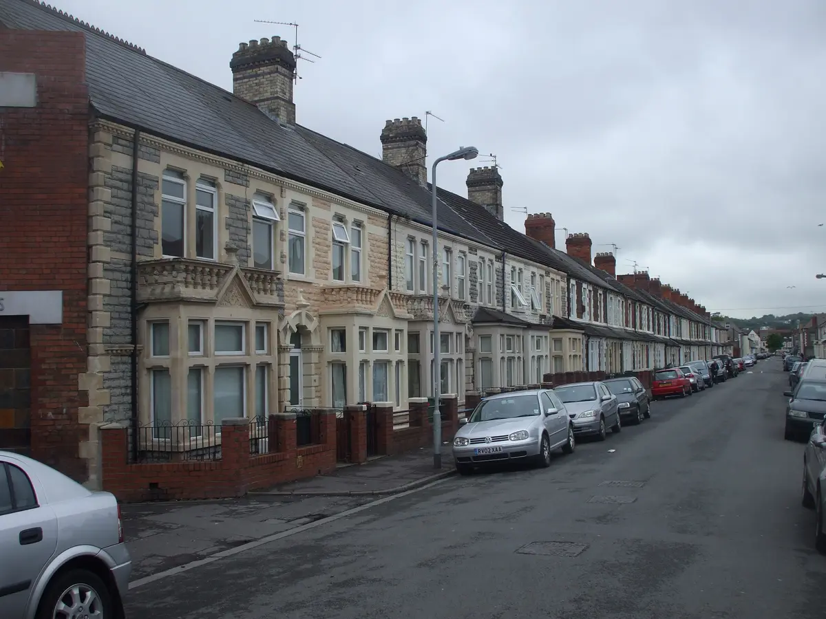 Wales street scene